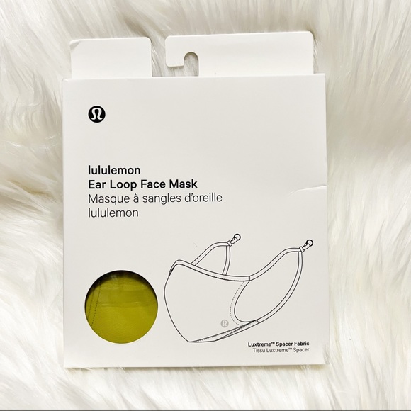 Lululemon • Earloop Face mask *Yellow Pear* - Picture 5 of 11